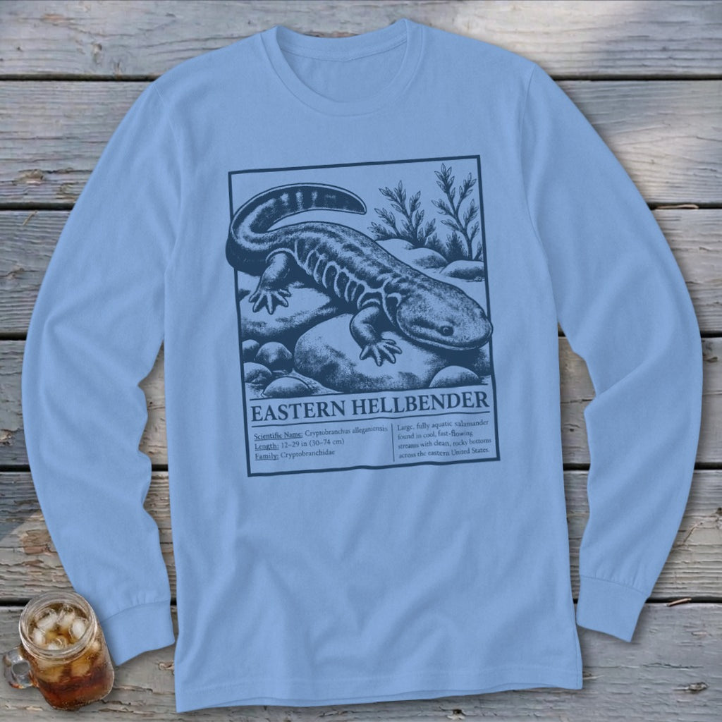Eastern Hellbender Spec Plate Long Sleeve Tee