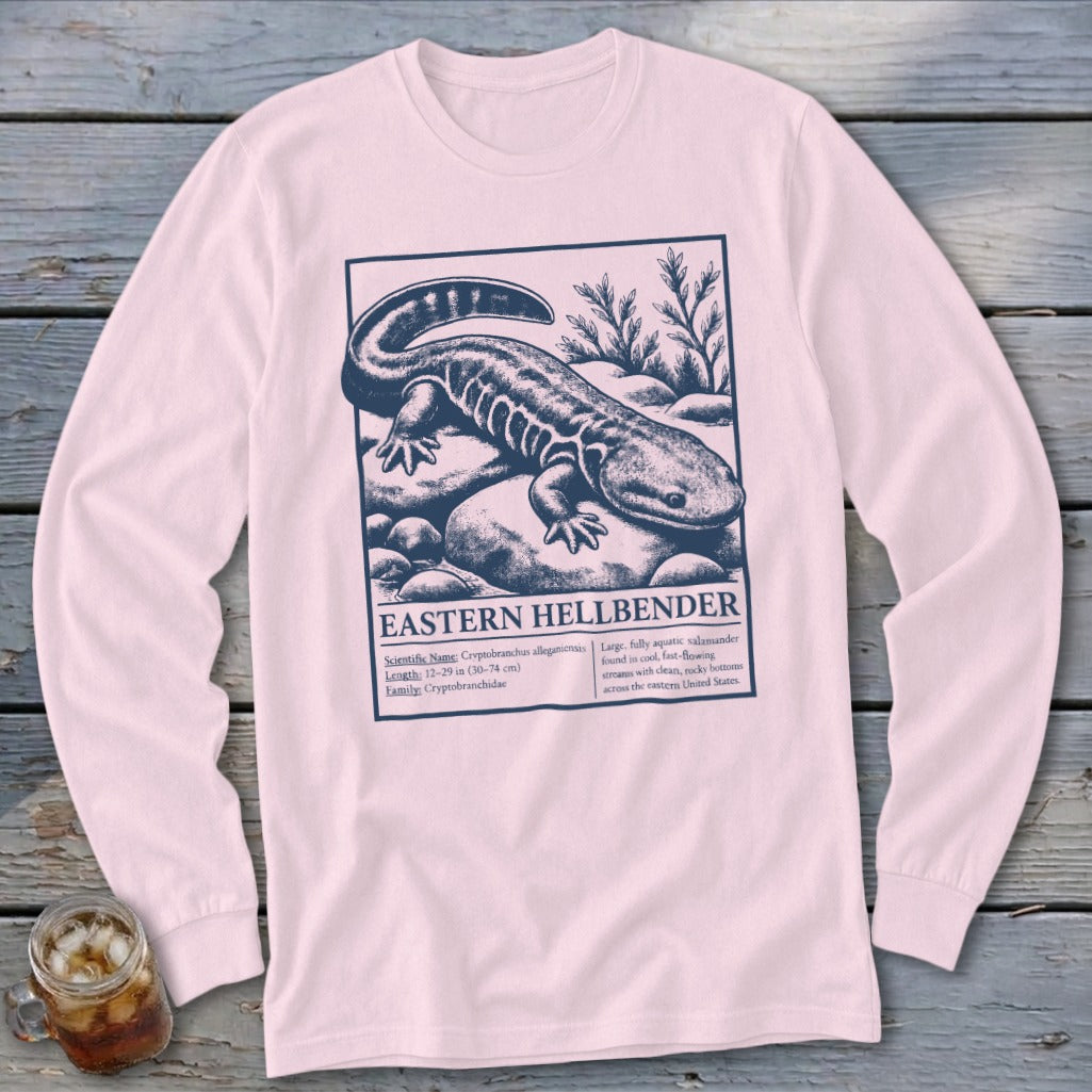 Eastern Hellbender Spec Plate Long Sleeve Tee