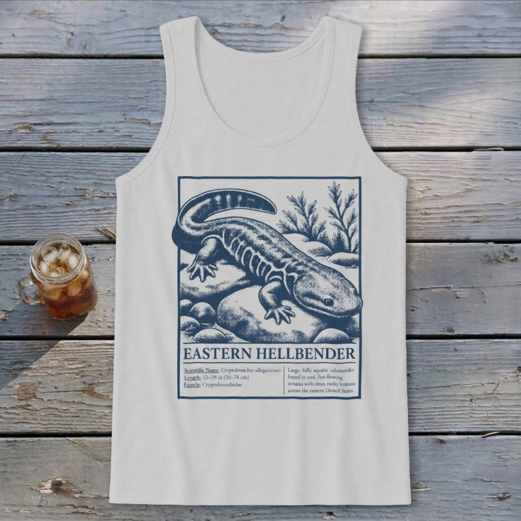 Eastern Hellbender Spec Plate Tank Top