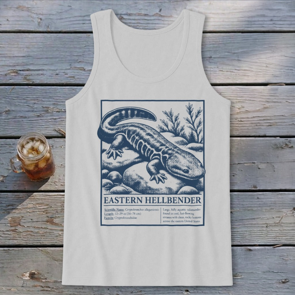 Eastern Hellbender Spec Plate Tank Top