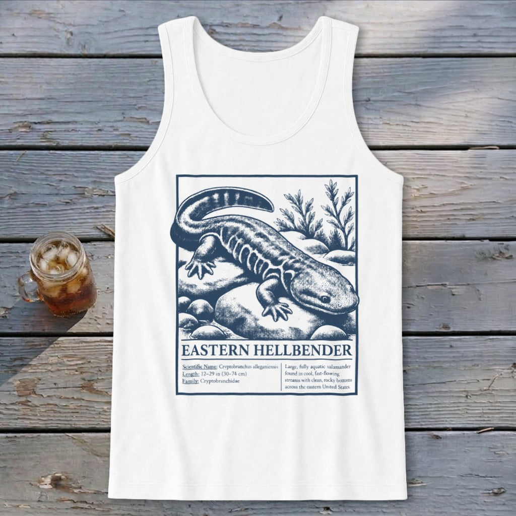 Eastern Hellbender Spec Plate Tank Top