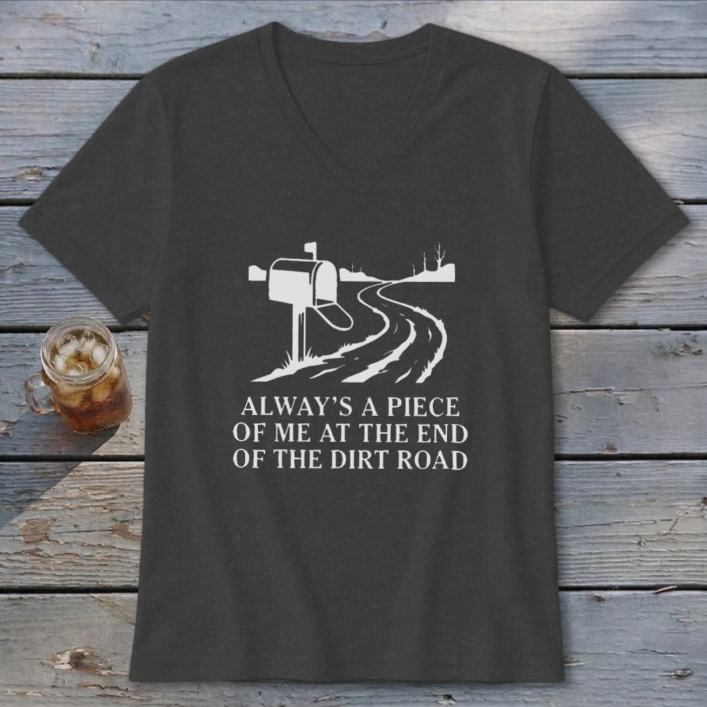End of the Dirt Road V-neck
