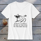 End of the Dirt Road V-neck