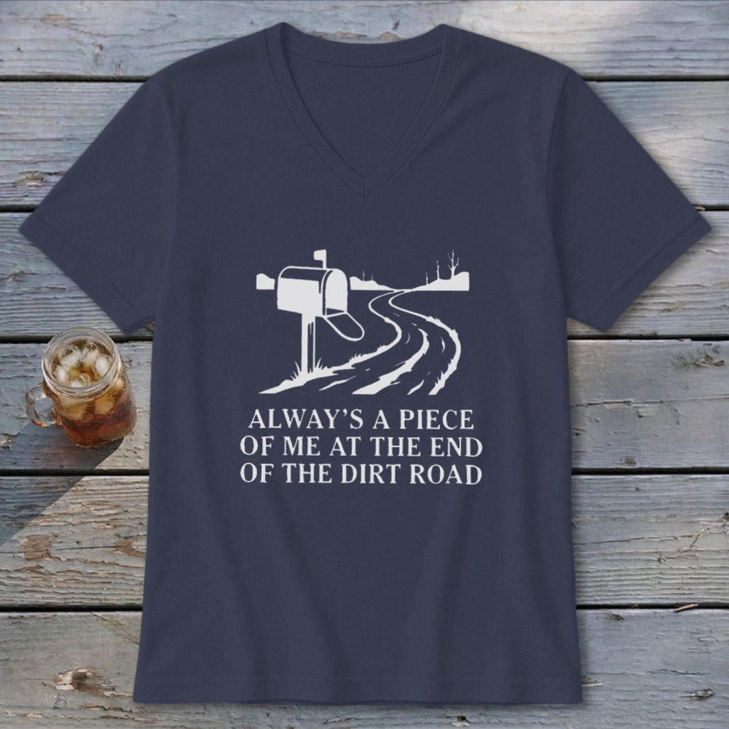 End of the Dirt Road V-neck