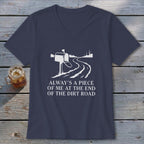 End of the Dirt Road V-neck