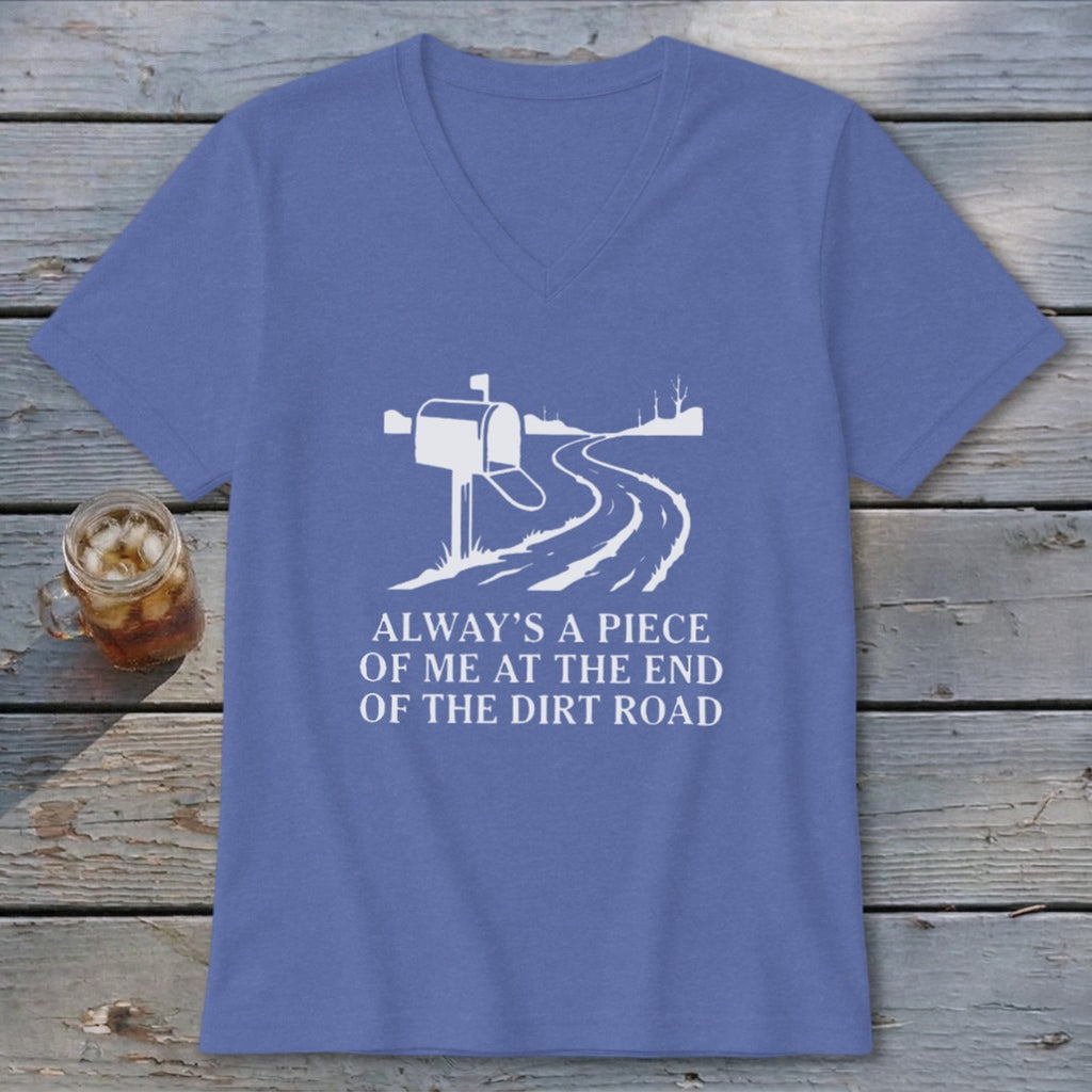 End of the Dirt Road V-neck