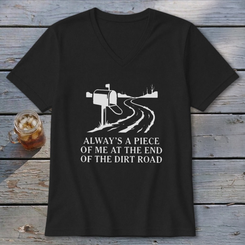 End of the Dirt Road V-neck