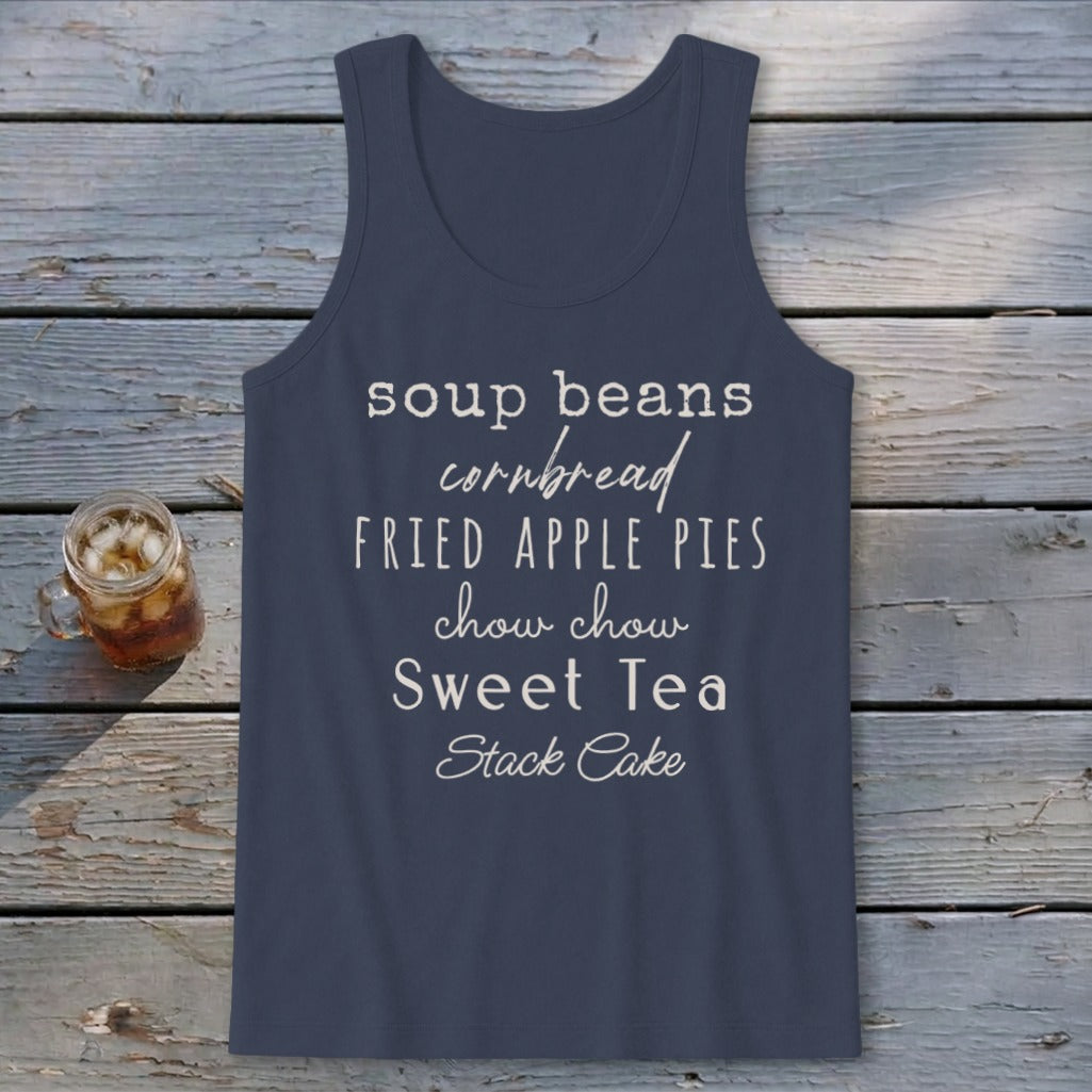 Fall Kitchen Table Tank Top