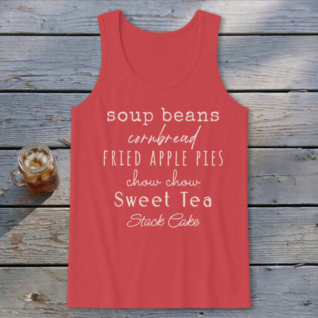 Fall Kitchen Table Tank Top