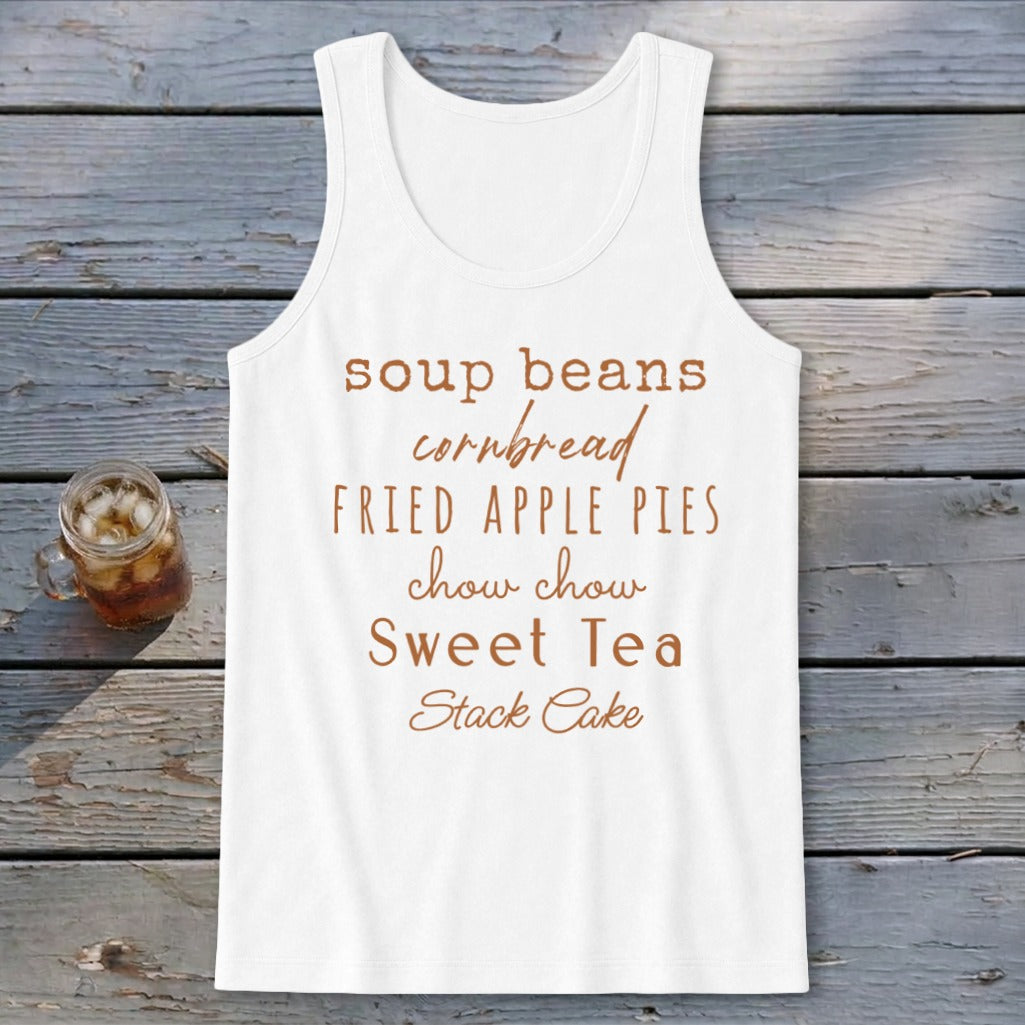 Fall Kitchen Table Tank Top