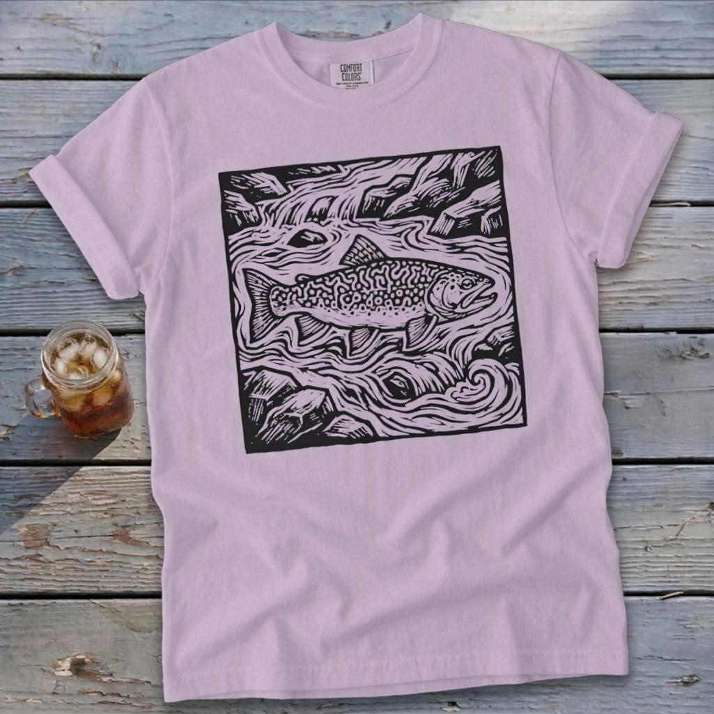 Fish in a Stream Signature Tee