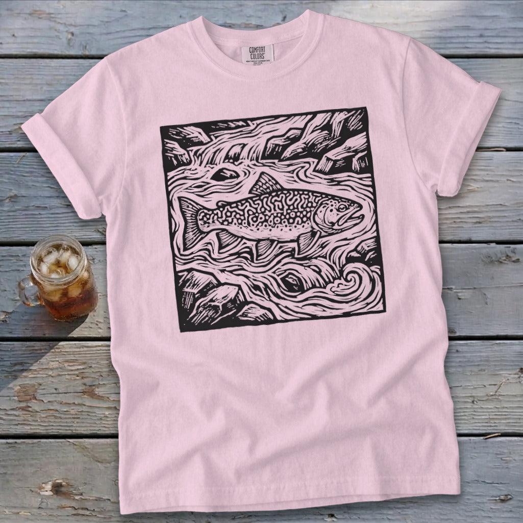 Fish in a Stream Signature Tee