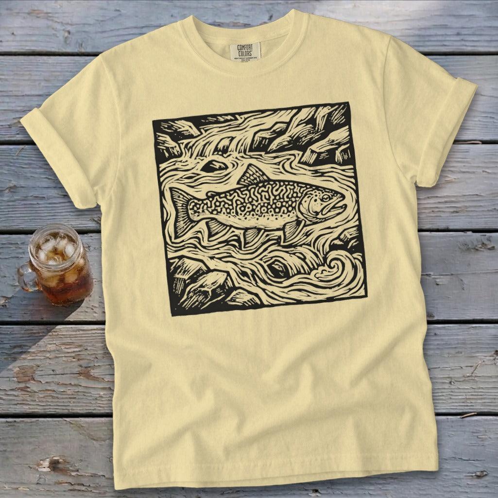 Fish in a Stream Signature Tee
