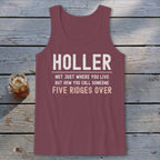 Five Ridges Over Tank Top