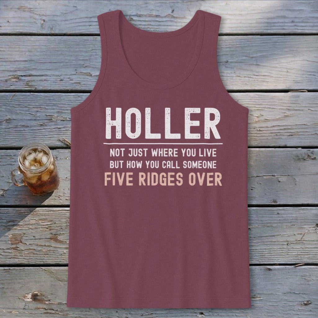 Five Ridges Over Tank Top