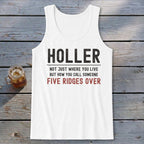 Five Ridges Over Tank Top