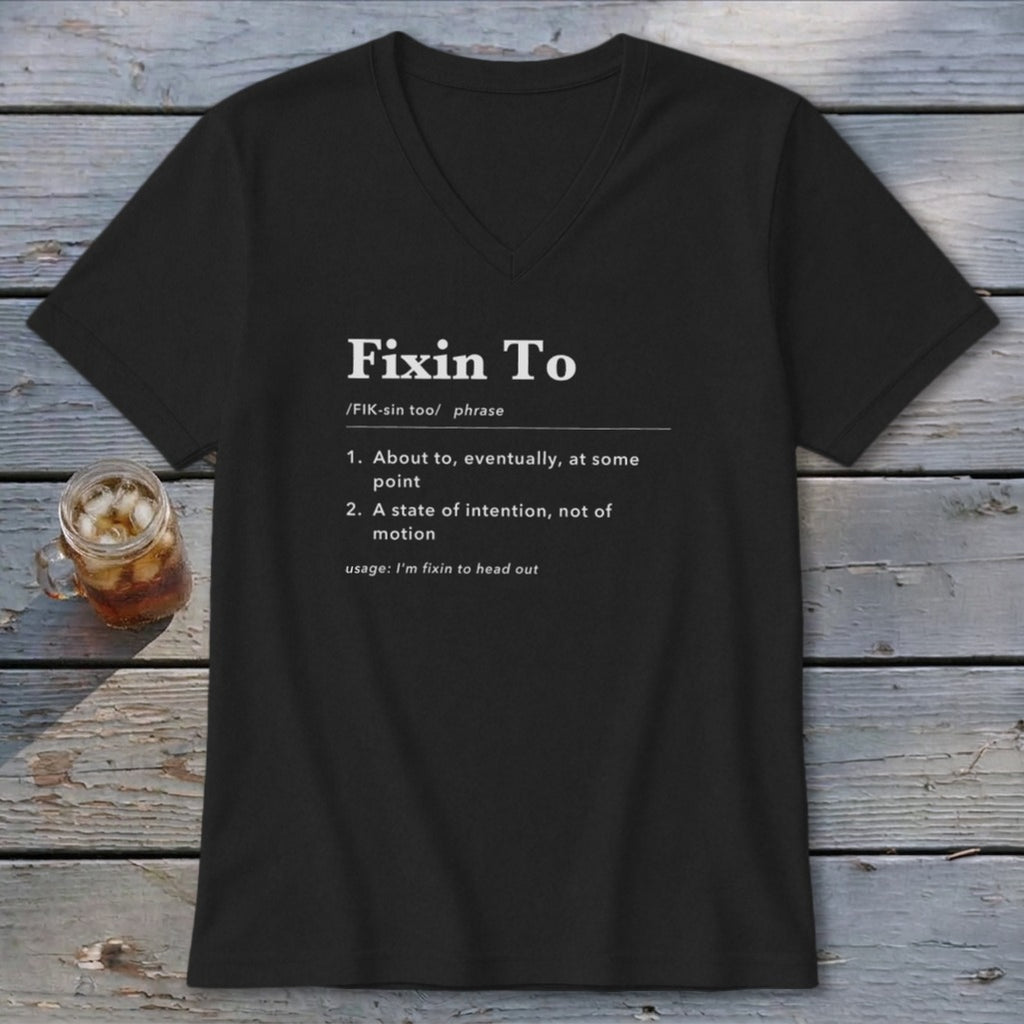 Fixin To Definition V-neck