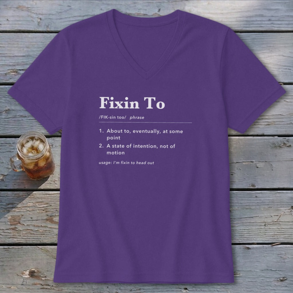 Fixin To Definition V-neck