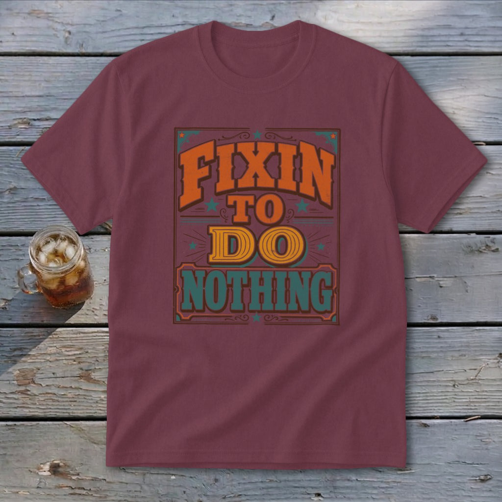 Fixin To Do Nothing Youth Tee