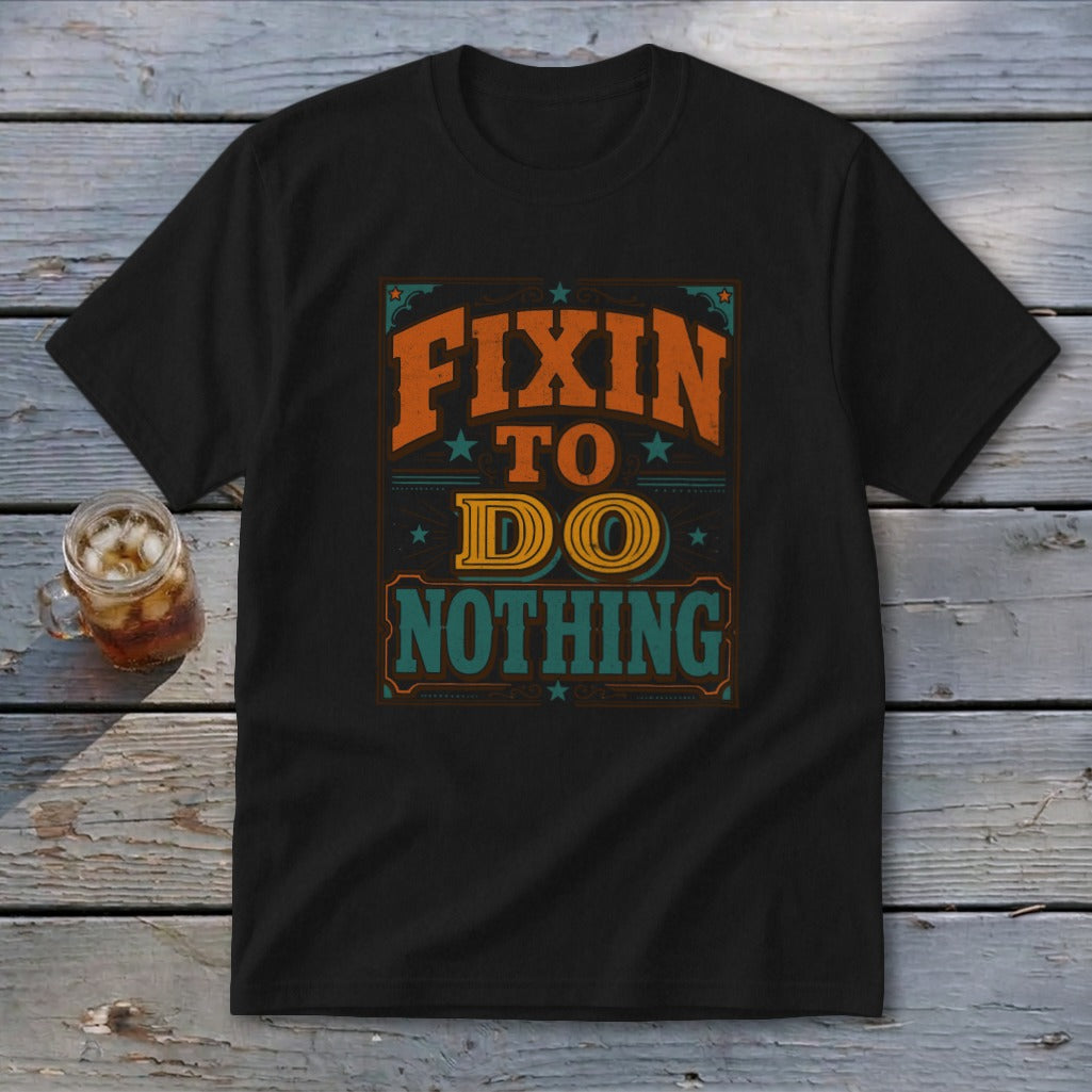Fixin To Do Nothing Youth Tee