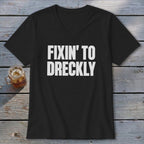 Fixin' To Dreckly V-neck