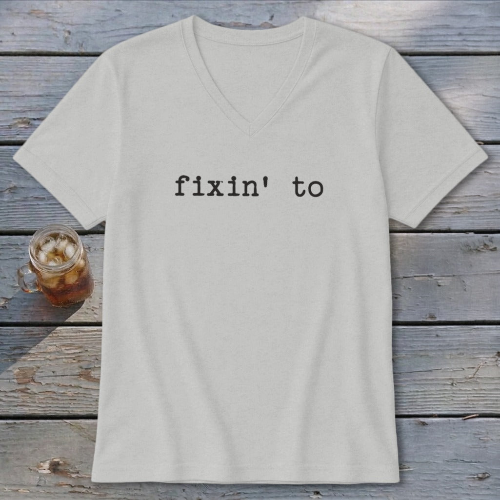 Fixin' To V-neck