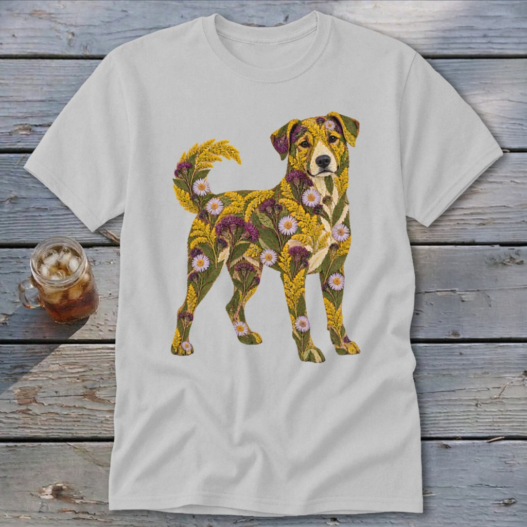 Floral Mountain Cur Classic Tee