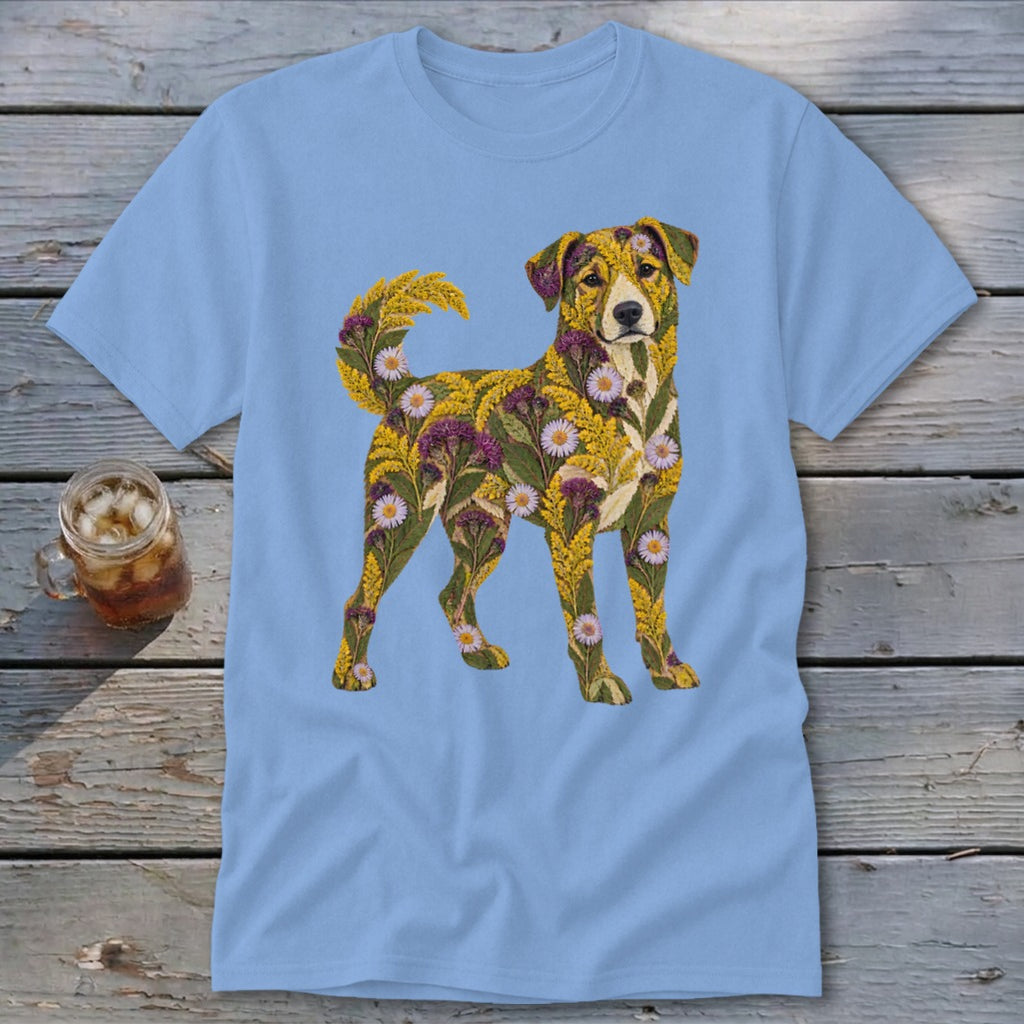 Floral Mountain Cur Classic Tee
