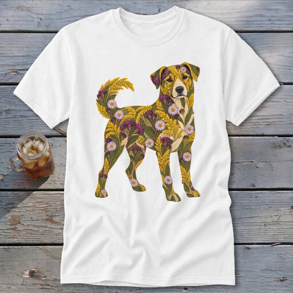 Floral Mountain Cur Classic Tee