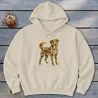 Floral Mountain Cur Hoodie
