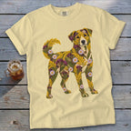 Floral Mountain Cur Signature Tee