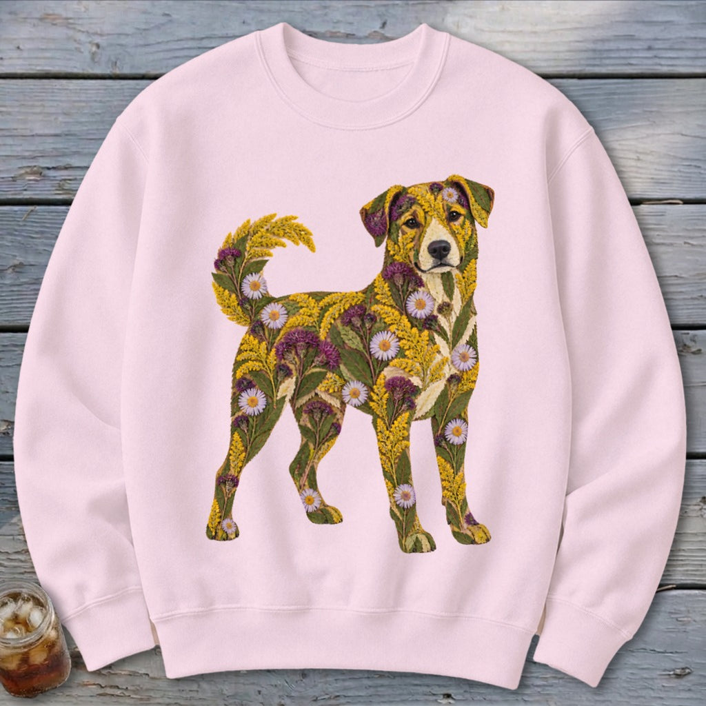Floral Mountain Cur Sweatshirt