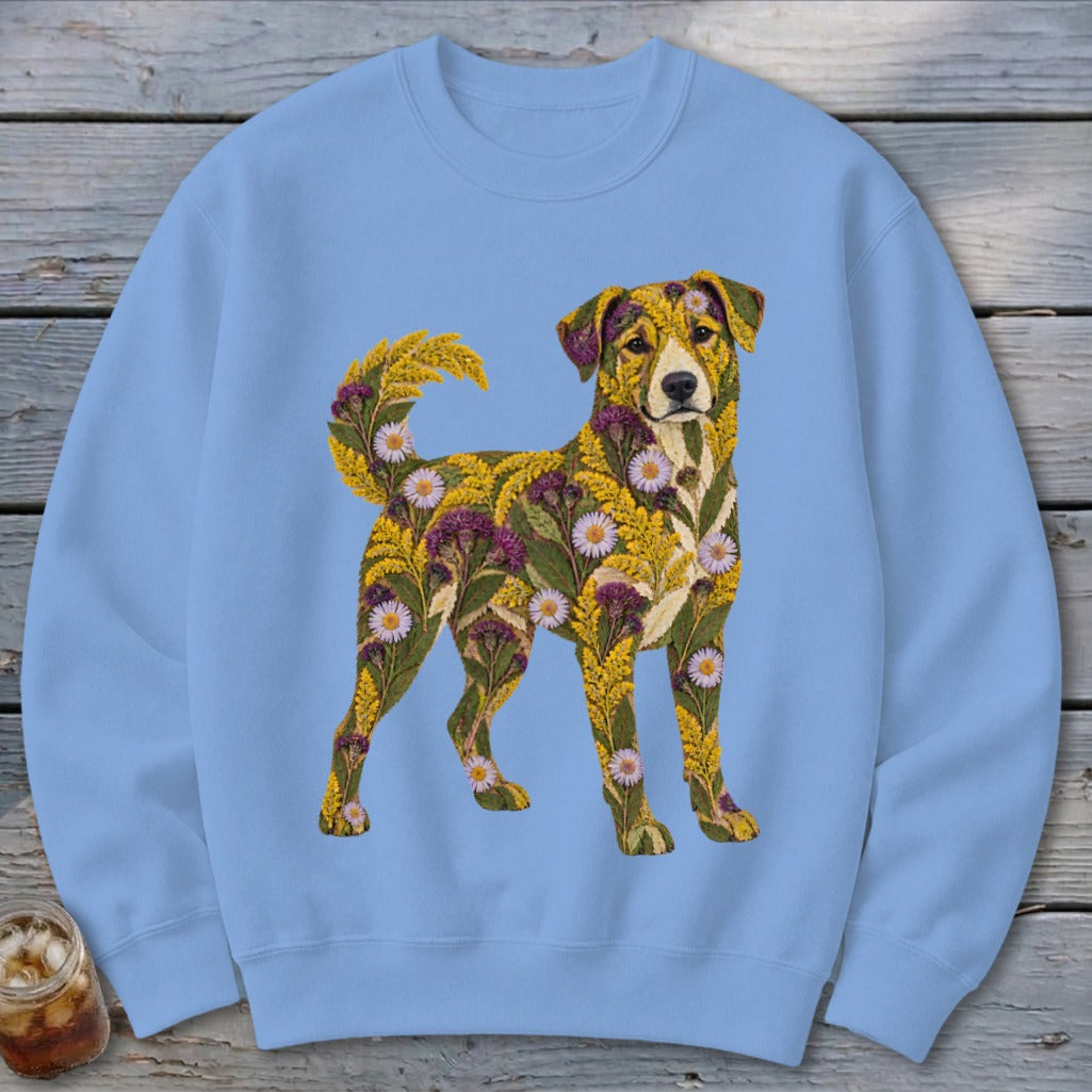 Floral Mountain Cur Sweatshirt