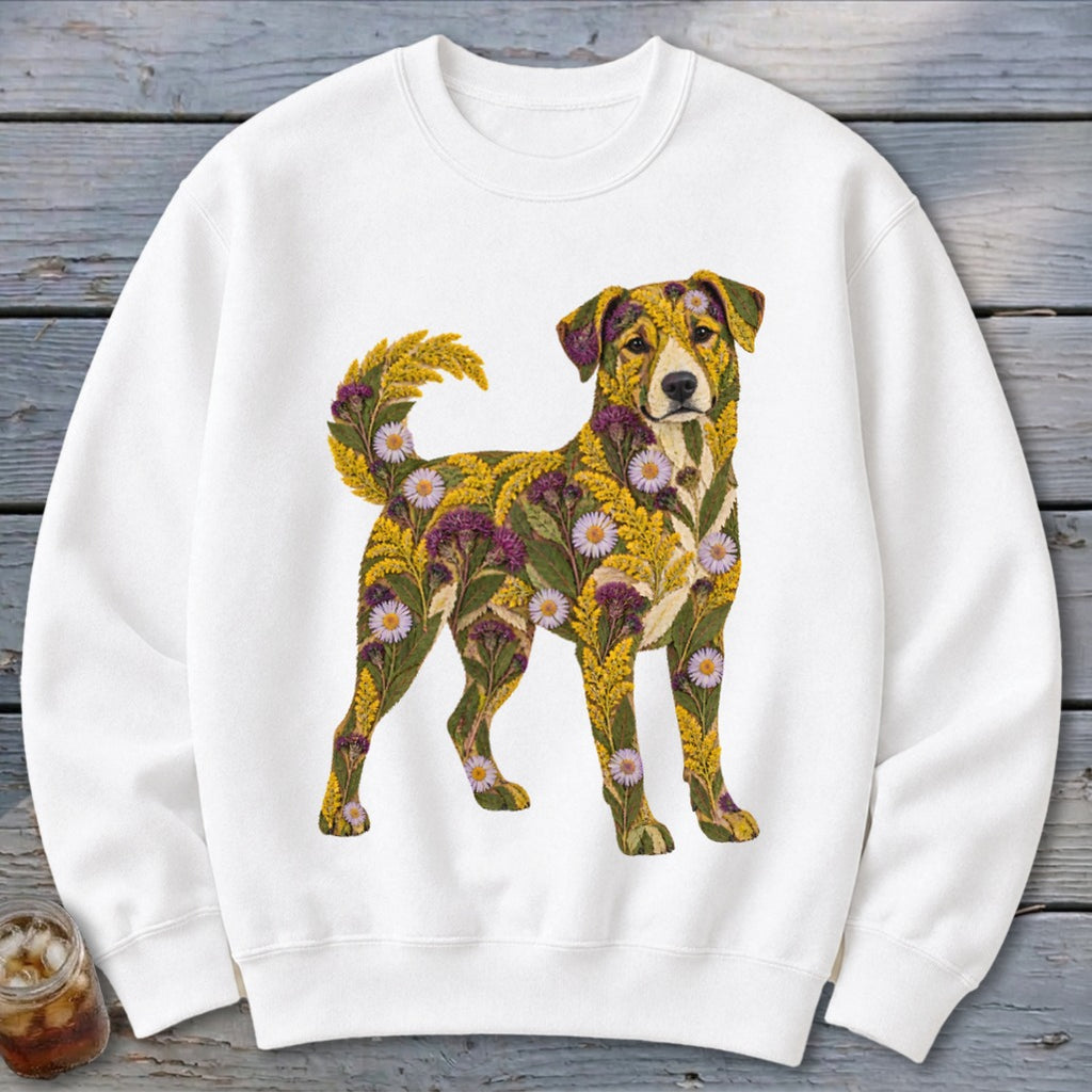 Floral Mountain Cur Sweatshirt