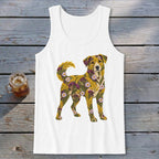 Floral Mountain Cur Tank Top