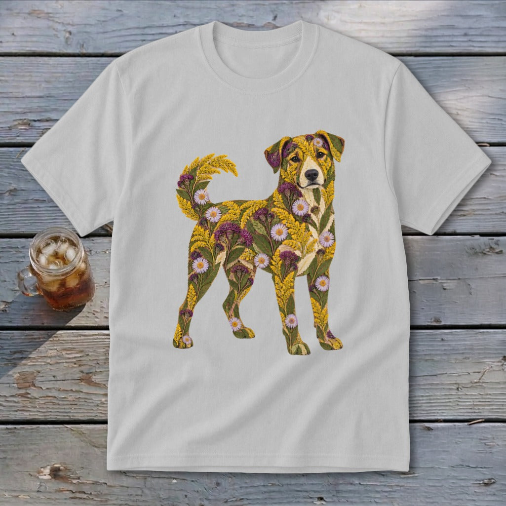 Floral Mountain Cur Youth Tee