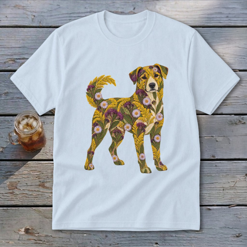 Floral Mountain Cur Youth Tee