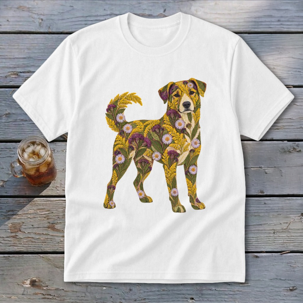 Floral Mountain Cur Youth Tee