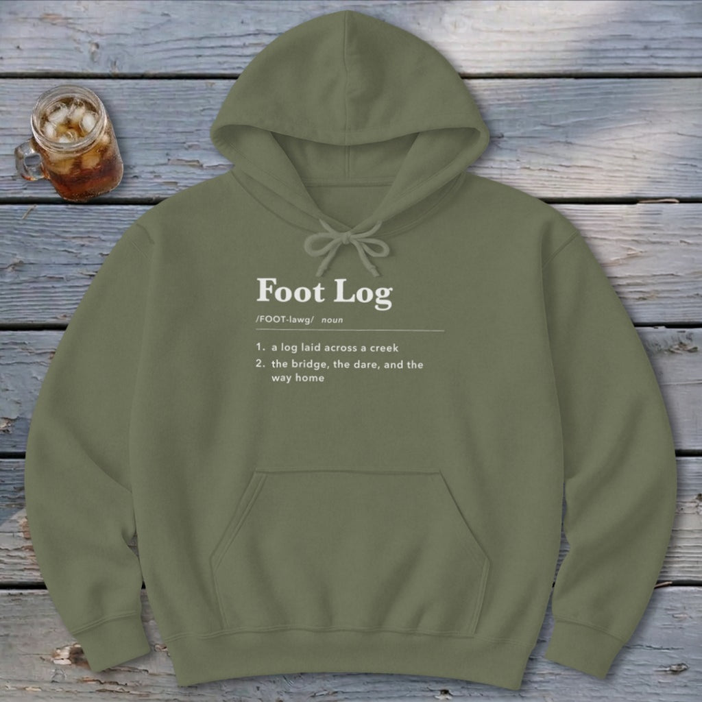 Foot Log Definition Hoodie