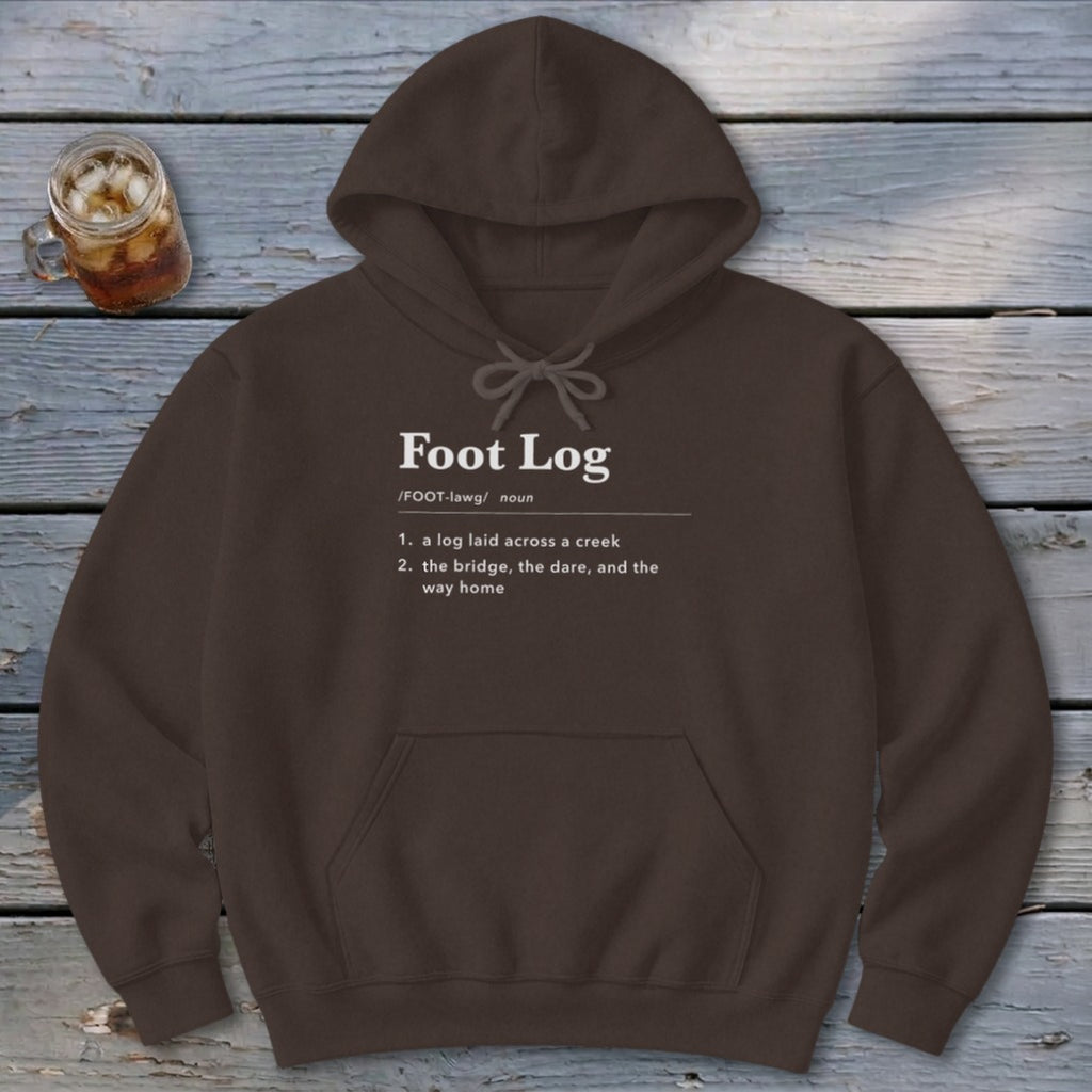 Foot Log Definition Hoodie