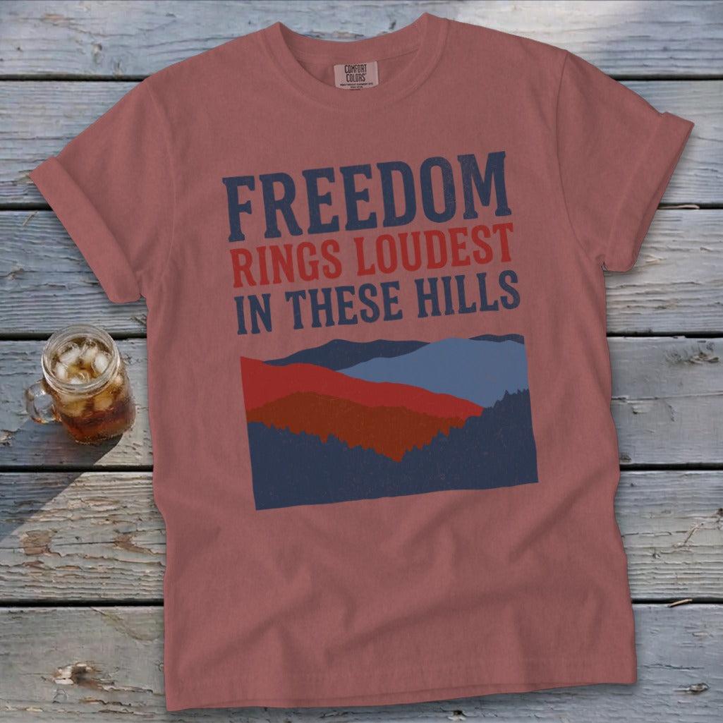 Freedom Rings Loudest Signature Tee
