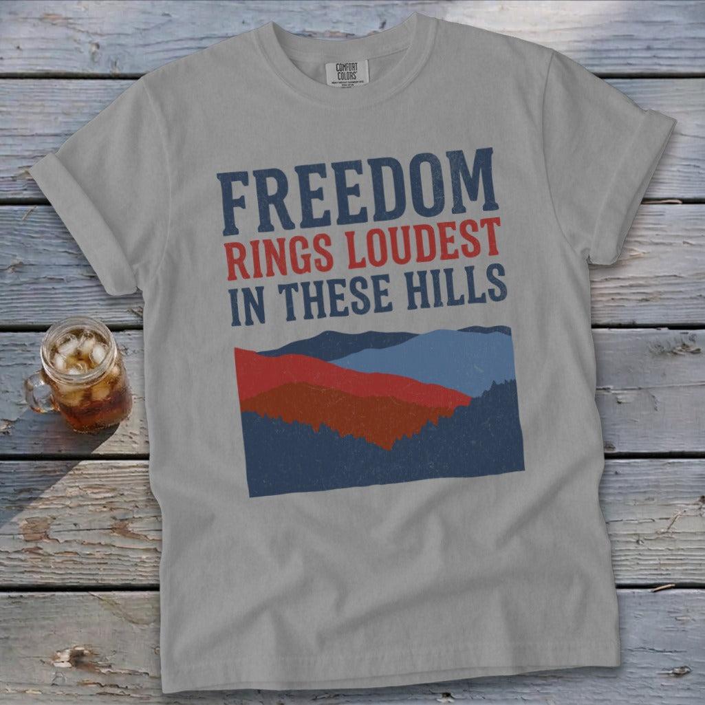 Freedom Rings Loudest Signature Tee