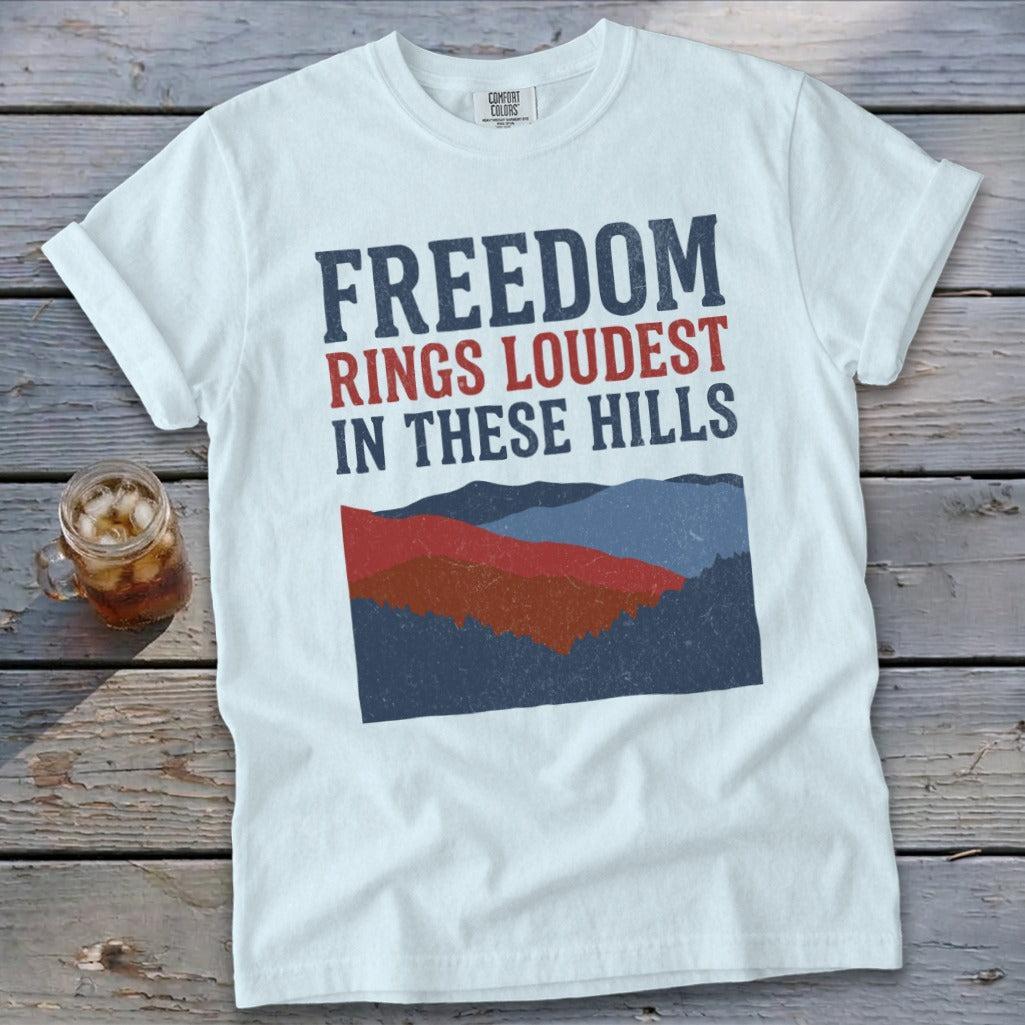 Freedom Rings Loudest Signature Tee