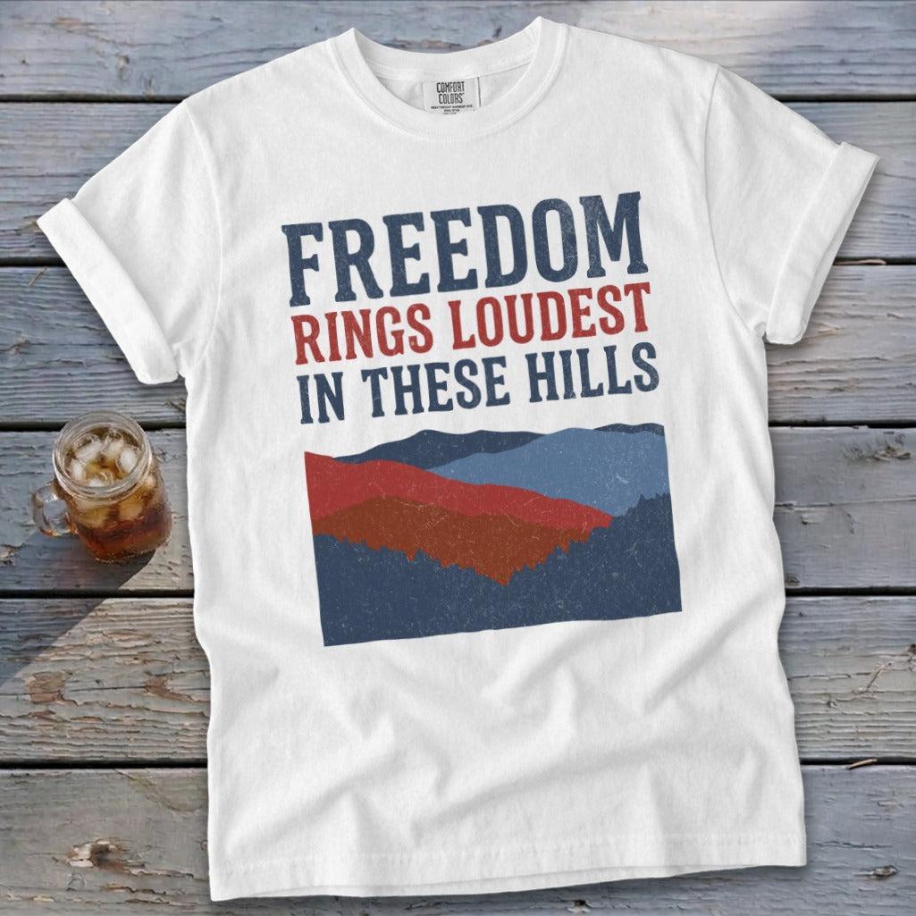 Freedom Rings Loudest Signature Tee