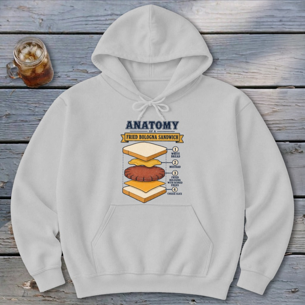 Fried Bologna Sandwich Hoodie