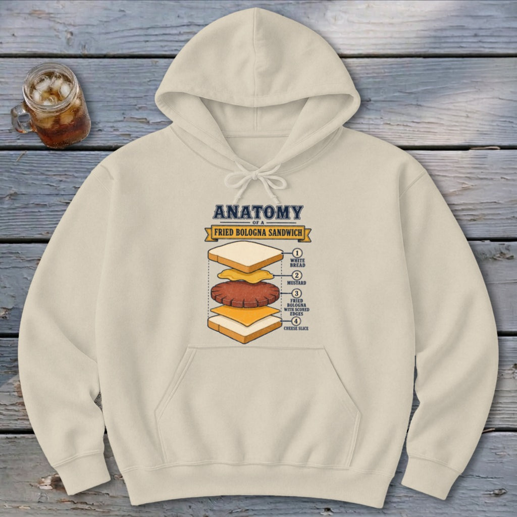 Fried Bologna Sandwich Hoodie