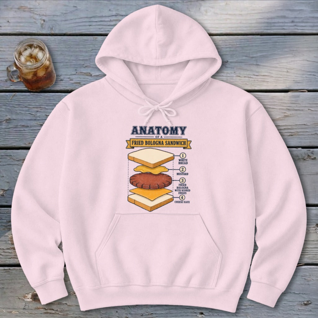 Fried Bologna Sandwich Hoodie
