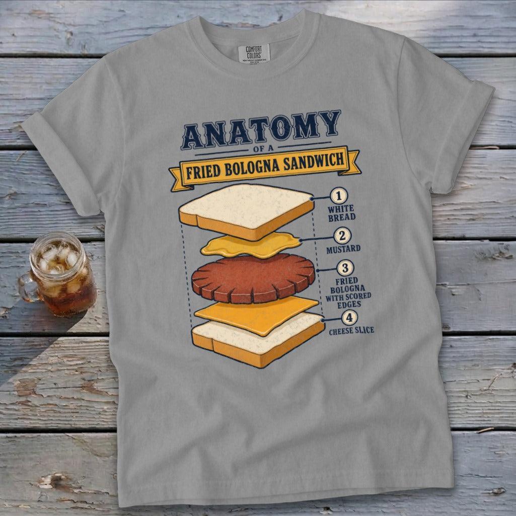Fried Bologna Sandwich Signature Tee