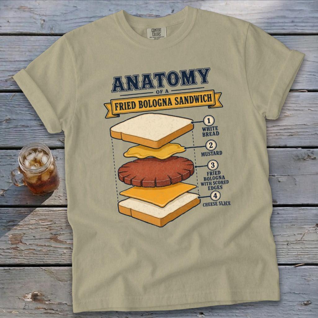 Fried Bologna Sandwich Signature Tee