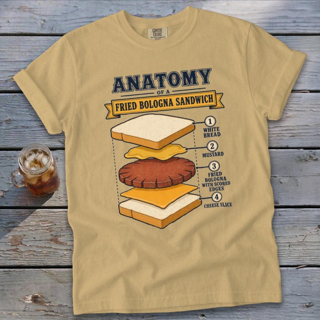 Fried Bologna Sandwich Signature Tee
